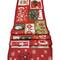 Wizardi 13.75" x 67" Holiday Patchwork Christmas Table Runner